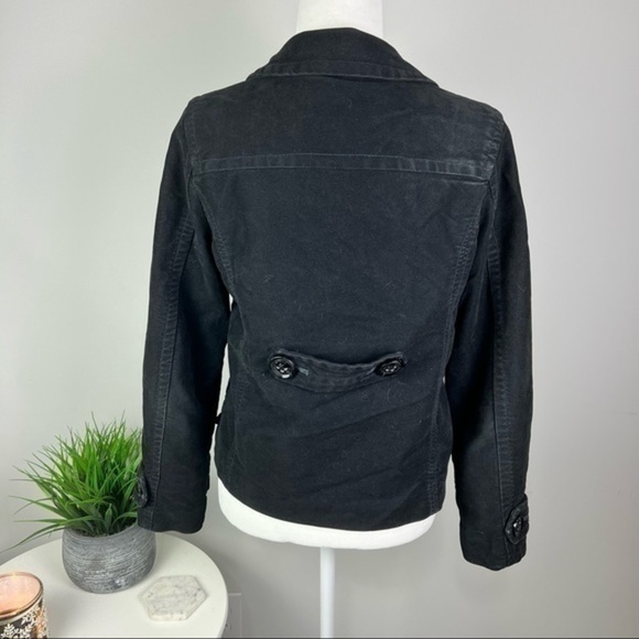 American Eagle womens black double breasted winter jacket - Picture 5 of 11